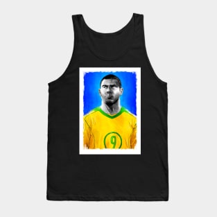 Ronaldo Nazário- R9 -  Brazil Football Artwork Tank Top